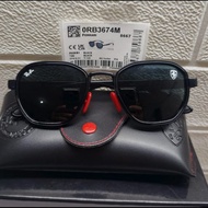 Kacamata Original Rayban RB3674M Scuderia Ferrari Black