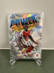 足球 巴路根 Folarin Balogun 摩納哥 2025-26 Topps Chrome UCC AS Monaco Power Players Refractor 阿仙奴 Arsenal 歐聯