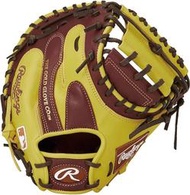 日本進口 Rawlings HOH® MLB COLOR SYNC 棒球 捕手手套 (GR4HM2AC)褐綠