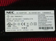 SONY MC5 MC6  高清播放機使用的電源 變壓器 8字線 NEC  12V 2.5A  另有1.5V