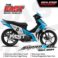 Decal Stiker Supra x 125 FI New Fullbody Ohlins Racing Decal Stiker Supra x Fullbody Dekal Variasi A