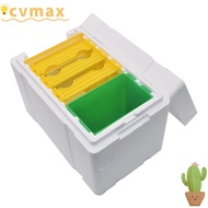 CYMX Beekeeper Garden Pollination Box, Foam Bee Hive Box Waterproof Queen Bee Breeding Box, Box Bee 