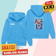 Demon Hunter Kpop Kids Zipper Demon Hunter Kpop Boys & Girls Jacket/