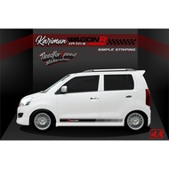 Karimun Car Sticker Sticker Striping Cutting Sticker Karimun Sticker Raleigh Sticker Karimun Wagon R