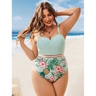 Plus Size One Piece Swimsuits Underwire 0XL | 1XL