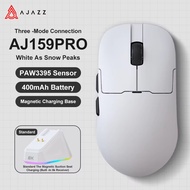 Ajazz Aj159 Pro Wireless Tri-Mode Gaming Mouse 8KHz with Rgb Magnetic Charging Base Bluetooth Paw339