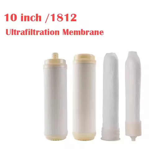 10 inch/1812 ultrafiltration membrane filter element household water purifier flat socket hollow fib