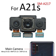 Ultrawide sâu Macro Tele phía sau máy ảnh chính cho Samsung Galaxy a02s a03s a21s A025 A037 A217 phí