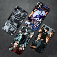 Soft black phone case for iPhone 5 6S SE X XS Max XR 6 7 8 Plus 24KZ SHINee Cover