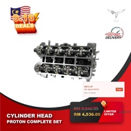 PROTON CYLINDER HEAD EXORA BOLD TURBO SUPRIMA PREVE (COMPLETE SET)