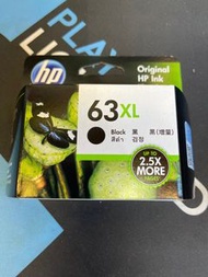 Hp 原裝墨水 63XL 黑色