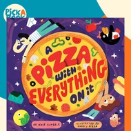 [100% Original Books] - A Pizza with Everything on It by Kyle Scheele (US edition, hardcover)