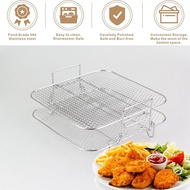 Aayang Air Fryer Rack Square Air Fryer Rack for Oven Microwave Air Fryer Oven