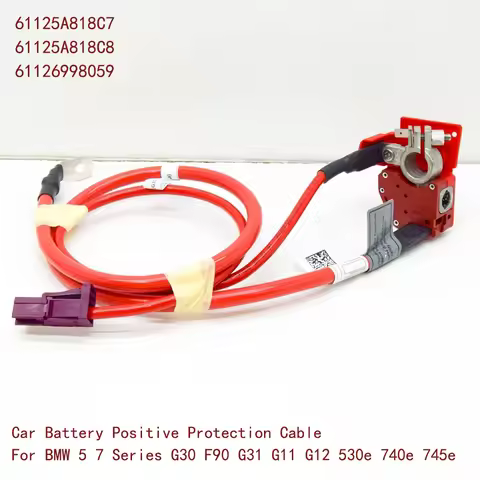 61125A818C7 61125A818C8 61126998059 Positive Battery Fuse Cable For BMW 5 7 Series G30 F90 G31 G11 G