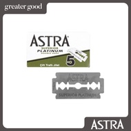 Astra - Pack of 5 Supreme Platinum Double Edge Razor Blades