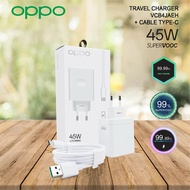 CC Charger Casan OPPO SuperVOOC Original 45W A60 A3Pro 5G A3X Reno 12F Reno 7 8T A57 A74 A77S A95