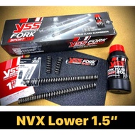 YSS FORK lower KIT NVX / NVX155 LOWER 1.5"  EXCITER SUSPENSION FORK KIT HIGH PERFORMANCE ready stock