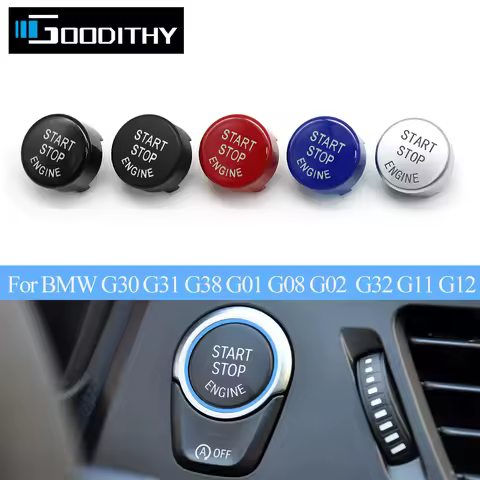 Engine Ignition Start Stop Switch Button Cover For BMW 1 5 6 7 X3 X4 Series GT F52 G30 G31 G38 F90 G