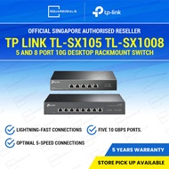 TP Link SX105 5 Port SX1008 8 Port 10G Desktop Rackmount Switch TPLink
