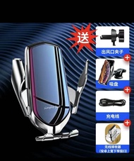 EYD Q3 15W Smart Sensor Automatic Clamping Car Wireless Charger Stand Air Outlet Multifunction Phone