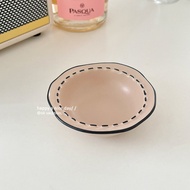 INS Cream Style Ceramic Plate