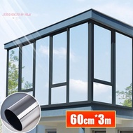 TX 3M*90cm/60cm/30cm Roll Window Film One Way Film Tinted Privacy Reflective Window Mirror Film Sun Protection Heat Insulation Glass sticker
