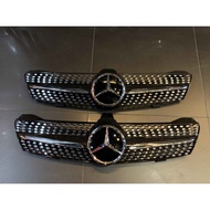 Mercedes W219 CLS diamond grille W219 SL grille