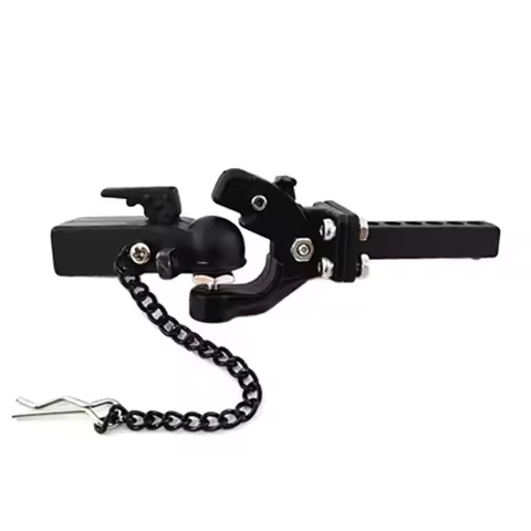 RC Metal Trailer Hook Connector Coupler For 1/10 RC Crawler Car TRX4 Bronco RC4WD D90 Axial SCX10 90