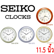 SEIKO CLOCKS นาฬิกาแขวนไชโก้ 12นิว นาฬิกาแขวนผนัง รุ่น QXA327G QXA327B QXA327M QXA327L ประกันศูนย์ seiko 1 ปี จากราน M&amp;F888B