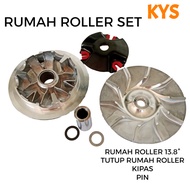 ROLLER HOUSING SET SCROLL 13.8 CUSTOM RACING PULLEY CUSTOM ROLLER HOUSING 13.8