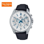 Casio Edifice EFV-650L-7AV Chronograpgh Leather Strap Band Men Watch