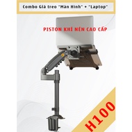 H100 + Fp2 - Laptop Arm Combo - Laptop stand - portable Laptop hanger - H100 + Fp2 - NorthBayou
