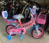 Terhott !!! Sepeda Anak Perempuan 12 Inch 3 - 5 Tahun Lol Roda Lampu