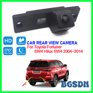 BGSDN Hd Waterproof 1080*720 Fisheye Rearview Camera For Toyota Fortuner Sw4 Hilux Sw4 2004~2014 Car Reverse Parking Accessories GFMDT