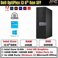 Mix Model Dell OptiPlex SFF Intel i3/i5/i7 6th Gen - 8GB RAM 512GB SSD - Desktop PC Win 10 Pro (USED