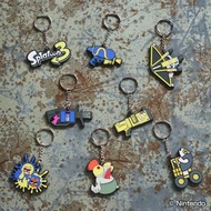 多款日本立體鑰匙扣 Splatoon3 漆彈 任天堂 周邊精品特典玩具 三文魚 鮭魚 splatoon key holder key ring