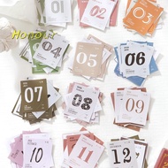 [Honour-t] 2026 Mini Calendar Daily Planner 365 Days Tear-Off Calendar For Office School Home Desk O