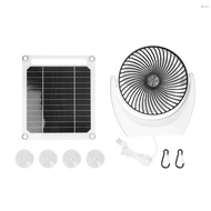 Toho Portable 6W Solar Powered Fan Set Solar Panel Monocrystalline Silicon Solar Panel Multifunctional Solar Power Recharger