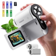 TOMLOV 2'' LCD Handheld Digital Microscope Telescope Video Recording DV microscope