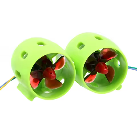 DC 12V-24V 20A 1000KV 4-Blade Underwater Thruster Engine CW CCW 3-6S for Rc Jet Boat Decoy Nest Boat