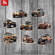 Desert Dakar Rally Previous Championship Model Reflective Sticker Off-Road Motorcycle PRAM