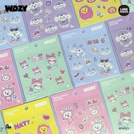 #LineFriends代購 JP🇯🇵 📦預購 日本限定 ITZY WDZY MOBILE STICKER 貼紙 HKD$58/1
