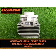 Block mesin rumput OGAWA BG328 cylinder piston assy brush cutter spare part