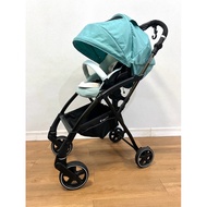 Second Hand Stroller-COMBI Atto Blue 2nd Very New Condition.