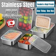 316 Stainless Steel Food Container Kitchen Preservation Food Storage Container Lunch Box