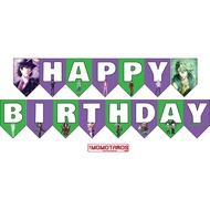 HBD Kamen rider W Fuuto Pi Banner set