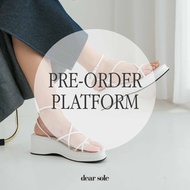 [PRE-ORDER] PLATFORM DEAR SOLE