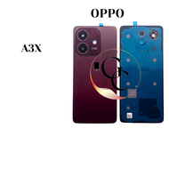 Backdoor Oppo A3X Original (Tulang Samping penutup mesin)