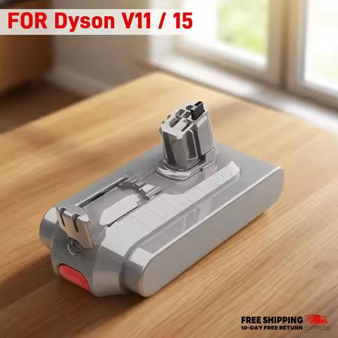for Dyson V15 V11 Battery Pack Click-in Replacement High Capacity Fast Charging 970938-01 970425-01 
