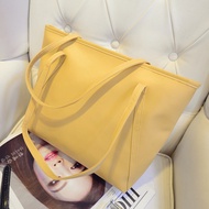 [iRojak] Large Capacity Leather Tote Ladies Purse Casual Women Bag 商务包 Beg - FB07